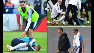 France i njury scare as Kylian Mbappe is forced out of World Cup training