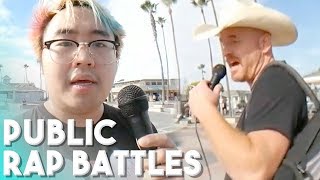 PUBLIC RAP BATTLES & KARAOKE WITH STRANGERS