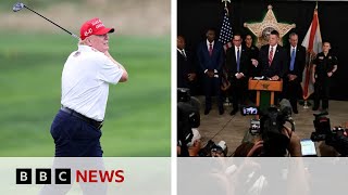 FBI gives update after apparent assassination attempt against Donald Trump | BBC News