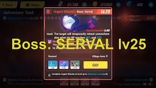 [Honkai Impact 3][OpenWorld] Urgent Mission Boss: SERVAL lv25