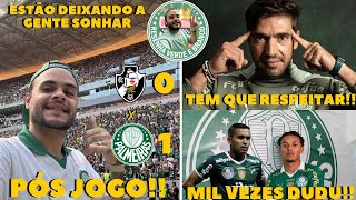 PALMEIRAS VENCE O VASCO E VAI BRIGAR PELA DÉCIMA TERCEIRA!!🐷