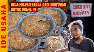 JAJANAN RECEH TAPI OMSET JUTAAN, JUALAN CHICKEN MINI DAN JAMUR CRISPY 3 JAM LUDES. HEBAT !!!