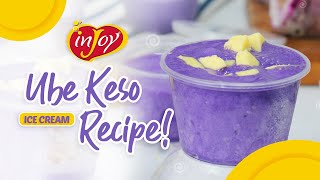 How to make Ube Keso Ice Cream | DIY and Easy to prepare