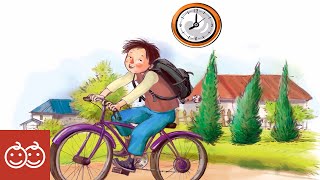 TIME DURING A DAY - Lesson 2 (Level D) - Learn English For Kids