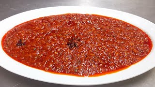 मुंबई खाऊ गली सीक्रेट शेजवान साॅस |  Secret Schezwan Sauce Mumbai Khao gali | Schezwan Chutney  |