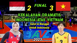 SALUUT❗WALAU KALAH TIMNAS VOLI PUTRI 2 - 3 ATAS VIETNAM DI FINAL AVC TAPI LUAR BIASA PERJUANGAN NYA