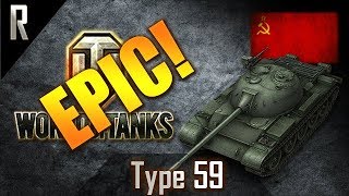 ► World of Tanks - Epic Games: Type 59 [12 kills, 4155 dmg]