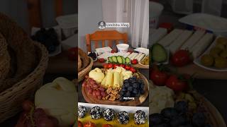 Käseplatte | Cheeseplate | Cheese platter | Peynir Tabağı - #shorts