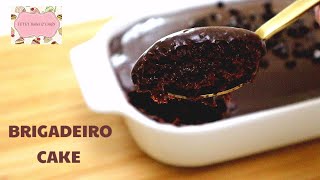 DELICIOUS BRIGADEIRO CHOCOLATE CAKE (ASMR ) No Background Music