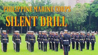 Witness the performance of Philippine Marine Corps Silent Drill|RenilynRobles💕