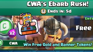 Clash Royale : CWA's Ebarb Rush Battle 🔥🔥🔥 100% Win Best Deck  #EliteBarbariansRushBattle