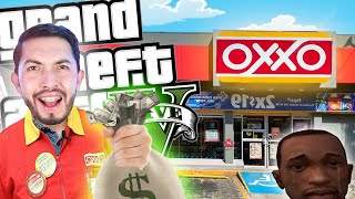 ROBANDO UN OXXO  EN GTA 5 ! ( ME HICE MILLONARIO) GTAV MODS