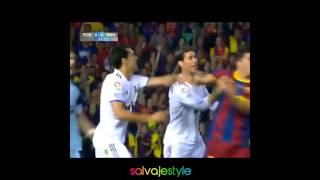 el clasico fights barcelona vs real madrid messi ronaldo pique   2