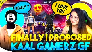 Finally I Proposed Kaal Gamerz Girlfriend😲🔥 -Garena Freefire Max