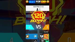 CS rank 120 streak hone ke liye 1booyah chahiye 🤯😱 Watch Till End 😤 #shorts #shorts #shorts