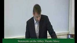 Dominic Hannigan on the moving of the Abbey Theatre