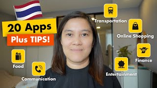 📱20 Apps for a CHEAPER and EASIER Stay In Thailand 🇹🇭