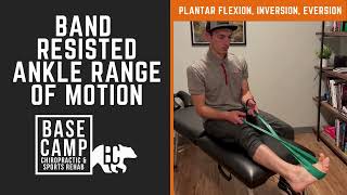 Band Resisted Ankle Range of Motion