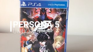 Unboxing Persona 5 PS4