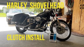 Harley Davidson Shovel Head Clutch install.