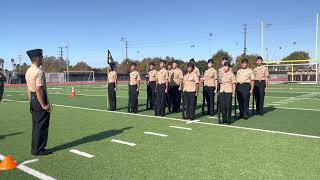 Patrick Henry NJROTC Armed Basics at Cabrillo Field Meet 2022