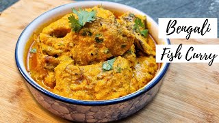 BENGALI FISH CURRY With Mustard Seeds | Macher Jhaal | Katla ya Rohu Fish Curry