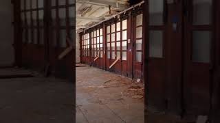 2 fire engines outside while exploring an abandoned fire station #abandoned #abandonedbuildings