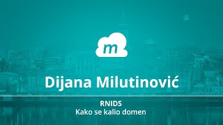 mDay 2019 - Dijana Milutinović, RNIDS