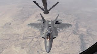 Watch How Stealth Fighters Perform Mid-Air Refueling