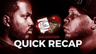 JERRY WESS vs DANNY MYERS quick recap - John John Da Don