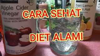 DIET ALAMI DENGAN RUTIN MINUM CUKA APEL #cukaapel #dietalami #dietsehat #dietsehatalami