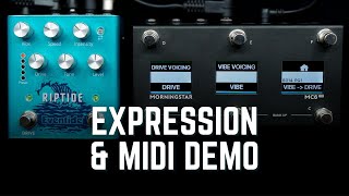 How to use MIDI or Expression Pedals with Riptide