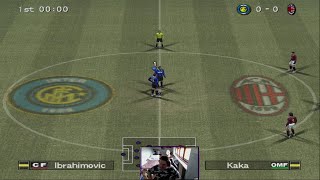 Retrogaming con PES 6. INTER - MILAN, derby di Milano strepitoso! [Winning Eleven 10 J-League]⚽