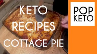 Keto Low Carb Gluten free Cottage Pie