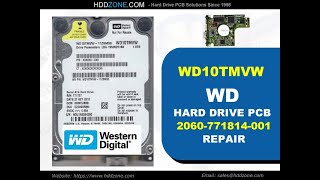 WD10TMVW WD HDD PCB Repair 2060-771814-001