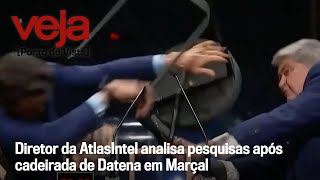 Cadeirada de Datena em Marçal terá efeito nas pesquisas? Diretor da AtlasIntel analisa