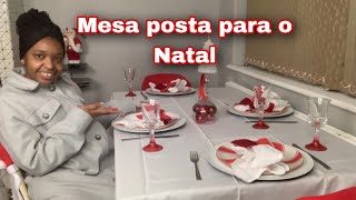 #Mesa posta natalina #para um jantar #em família 2022