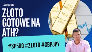 ZŁOTO WYZNACZY NOWY SZCZYT JESZCZE W GRUDNIU? (SP500, ZŁOTO, GBPJPY)