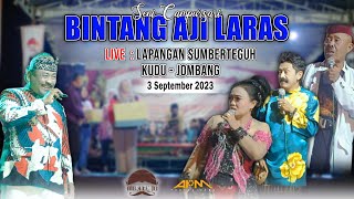 DAGELAN LUCU !!! - BINTANG AJI LARAS - [MBATEJO COMMUNITY] LIVE LAPANGAN SUMBERTEGUH 2023