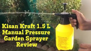 Kisan Kraft 1.5 Litre Manual Pressure Water / Pesticide / Garden Sprayer / Washer