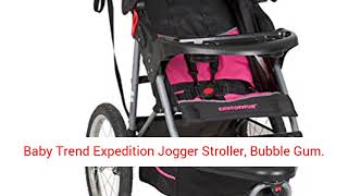 Baby Trend Expedition Jogger Stroller, Bubble Gum