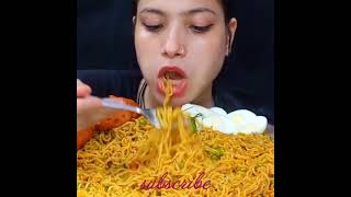 {{ASMR}} eating yummy maggi 😋😋#shorts #food #yummy