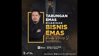 GOLD SHARING NASIONA - Tabungan Emas Dijadikan Bisnis Emas