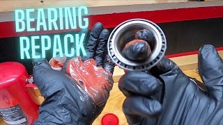 How To Grease Roller Bearings | 1 Easy Method #shorts #bearings