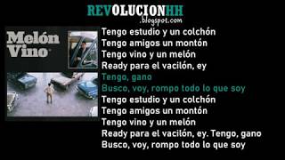 Wos - Melon Vino | Letra (Lyric video)