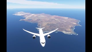 FS2020 Da Isla de Sal a Gran Canaria B787