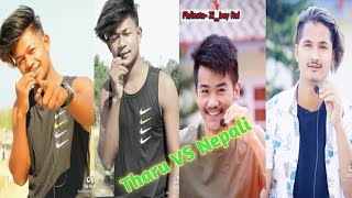 Tharu VS Nepali Trending Tiktok // Zimbey Rai VS Prince leo VS Bishnu Chaudhary // Razz Fun