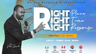 PPR  || RIGHT PLACE, RIGHT TIME, RIGHT RESPONSE - DAY 2 || 20TH AUGUST, 2024 || PST VICTOR EFORUOKU