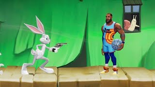 Bugs Bunny Ask LeBron James a Question