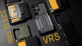 VRS DESIGN KICKSTAND WALLET CASES -Samsung Galaxy S23 Ultra Case Review